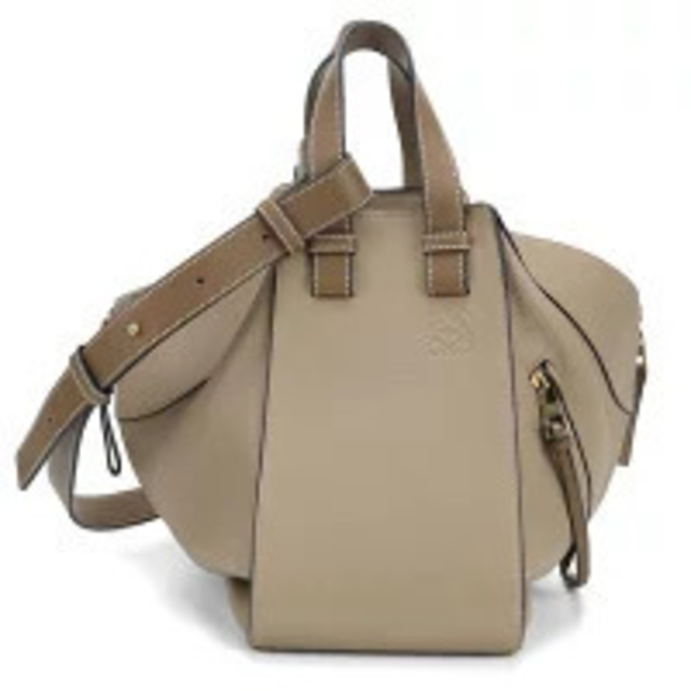 Loewe Handbag Hammock Bag Beige Cream Compact